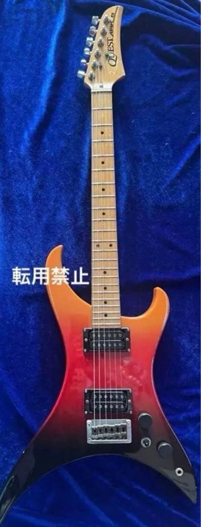 【QUEST 】ATAK 5 マツモク製 ギター Electric Guitar QUEST ATAK 5 Matsumoku Rare Japan Unique Design | eBay