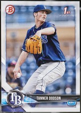 2018 Bowman Draft #BD-78 Tanner Dodson Baseball VG