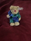 Vintage Ty Beanie Attic Treasures Piccadilly Clown Bear. 1993 Teddy