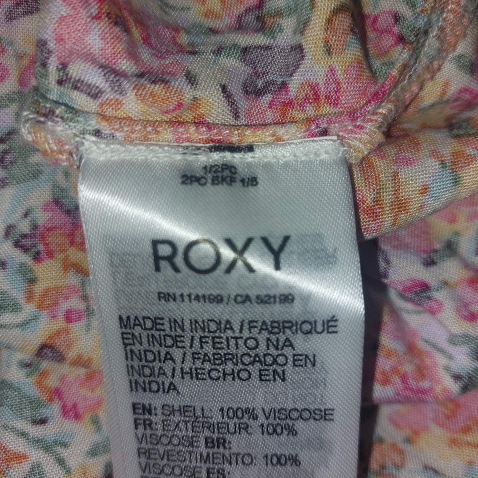 Spring Picnic Picture Roxy Everything is Fine Floral Dress Cottagecore Garden Girl Summer ...