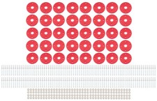 Fivestar Scuff Plate Plastic Red 40-Pack MD3 30003-34951-R