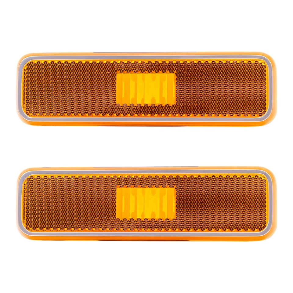 Marcador delantero ámbar L=R 3587436 CH2550101 para D150 1981-1993 estacionamiento/señal/lateral Foto 2 de 4