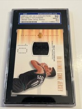 2000 Upper Deck Ultimate Collection Game Jersey Bronze Wally Szczerbiak SGC 8.5