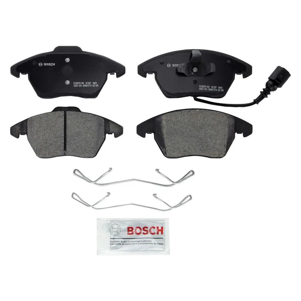 For Volkswagen Jetta 10 QuietCast Premium Front & Rear Brake Kit w Ceramic Pads Foto 3 de 3