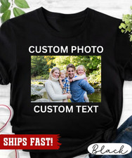 Custom Photo Shirt, Personalized T-Shirt, Custom Picture Tshirt, Your Photo Shir