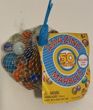 Marble Set 2014 Imperial Toys 50 Marbles W Shooter Unopened Bag