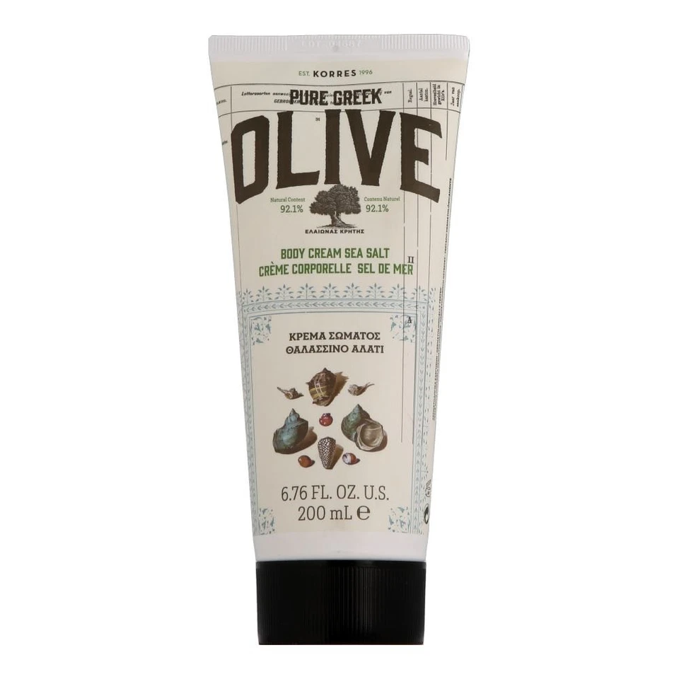 Korres Olive Body Cream Sea Salt 200 ml - Photo 1/1