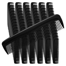 PercyEffie 150 Pack Black Combs Bulk, Disposable Black Combs, Fine Dressing W...