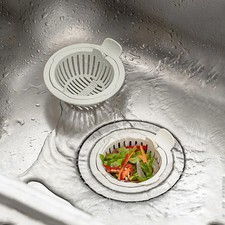 Kitchen sink filter screen, sewer anti clogging device, household sink, sink, ve