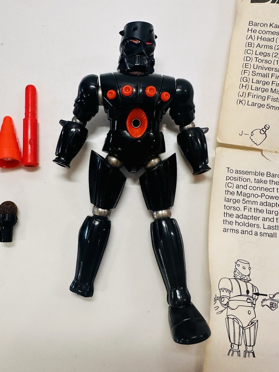 Micronauts Baron Karza Figure Mego 1977 Robot 6.5