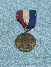 100th ANNIVERSARY O.E.S. MASONIC MEDAL, NEW YORK 1869-1969