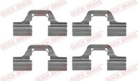 ZubehöRkit, Scheibenbremsbelag Quick Brake 109-1749 FüR Renault