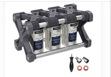 GLACIER FRESH RV Water Filtration System, 0.2 Micron Compact 5 Inch Filter 