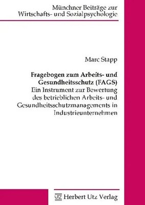 Marc Stapp | Fragebogen zum Arbeits- und Gesundheitsschutz (FAGS) | Taschenbuch