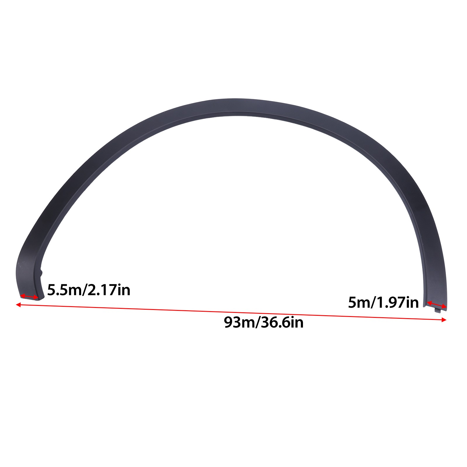 For Maserati Levante 2017-2020 Rear Left Plastic Wheel Molding Trim 670061853