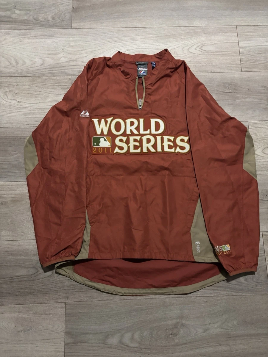 MLB 2011ワールドシリーズ Majestic ナイロンジャケット【2XL】 Majestic World Series MLB Jackets for sale | eBay