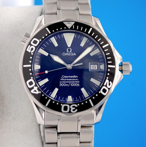 Mens Omega Seamaster Professional Chronometer watch Blue Dial - 41MM - 2254.50
