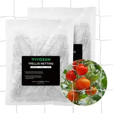 VIVOSUN 5 X 30 Ft. Plant Trellis Netting, Heavy-Duty Polyester Grow Net for Gard