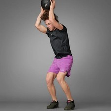 Adidas D4T Heat.Rdy Training AOP Shorts Aeroready 9  IX9041 Men  s Size M