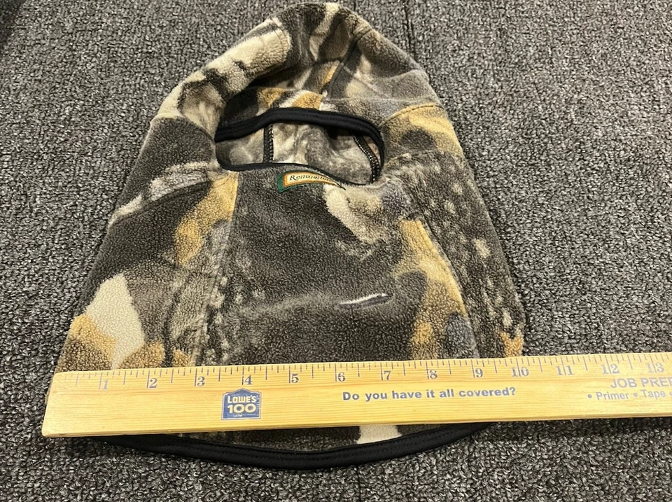 Remington Camouflage Fleece Balaclava Ski Mask Hat One Size - Image 4 of 4