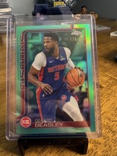 2025-26 Topps Chrome - Malik Beasley #36 Aqua Refractor /199