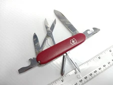 VICTORINOX Super Tinker No Parcel Hook 91mm Swiss Army Knife Red Scissor Phillip