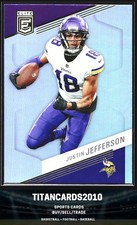 Justin Jefferson 2023 Donruss Elite Refractor Minnesota Vikings #62