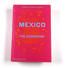 Mexico The Cookbook Margarita Carrillo Arronte Mexican Hardcover Phaidon Pink DJ