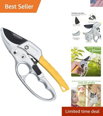 - Steel Pruning Shears, Work 3 Times Easier, Pruners Heady Duty, Sharp Garden...