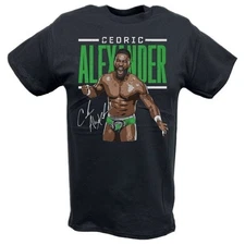 Cedric Alexander Scream Signature Black T-shirt