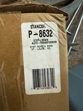 STANCOR auto step down transformer P – 8632 new-NOS