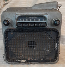 Vintage 1954 Gm Oem Buick Sonomatic Am Vacuum Tube Car Auto Radio With Knobs