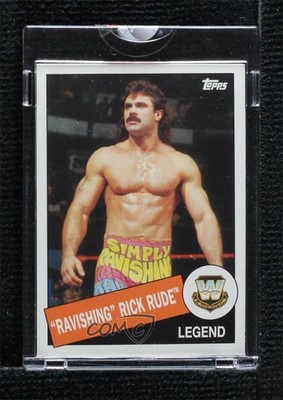 2015 Heritage WWE Legend Topps Vault Blank Back 1/1 Ravishing Rick Rude #37 9aj