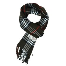 Unisex Classic Tartan Plaid Winter Scarf Soft Cashmere Feel 72x12 Inch Warm