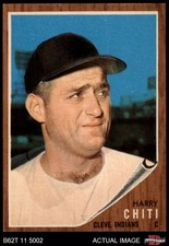 1962 Topps #253 Harry Chiti Indians 7 - NM