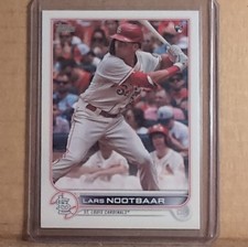 Topps Series 1 Rookie Lars Nootbaar #58 St. Louis Cardinals Baseball 2022