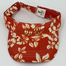 Hurricane Harbor Six Flags Child Visor Hat - Youth Hawaiian StrapBack Cap VGUC