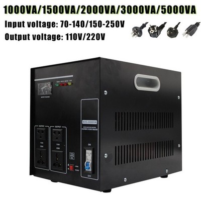 1/1.5/2/3/5KVA Automatischer Spannungsstabilisator AC-Regler 110V/220V Ausgang