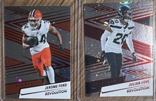 Panini Revolution Cosmo Ford Browns #169 Love Seahawks #183 2025 2 Card Lot
