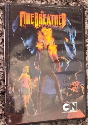 Firebreather (DVD, 2010) Cartoon Network Original CGI Movie Animated Throwback