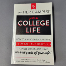 Her Campus Guide to College Life Paperback 2015 Adams Media Made in USA Book