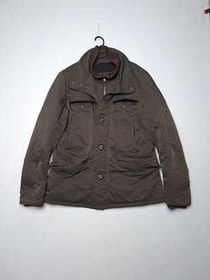 Geospirit Herren Wattierte Jacke Winddicht Wasserdicht Multi-Pocket Gr. XL Braun