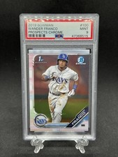 2019 Bowman - Chrome Prospects Wander Franco #BCP-100 (RC) PSA 9