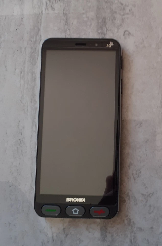 Smartphone Brondi Amico - Nero Dual SIM con accessori - Immagine 3 di 4