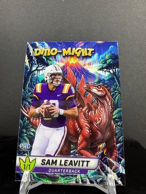 CZ4-405 - 2026 Wild Card - Dino Eruption - Sam Leavitt - 1/1 - PRC - Dino-Might