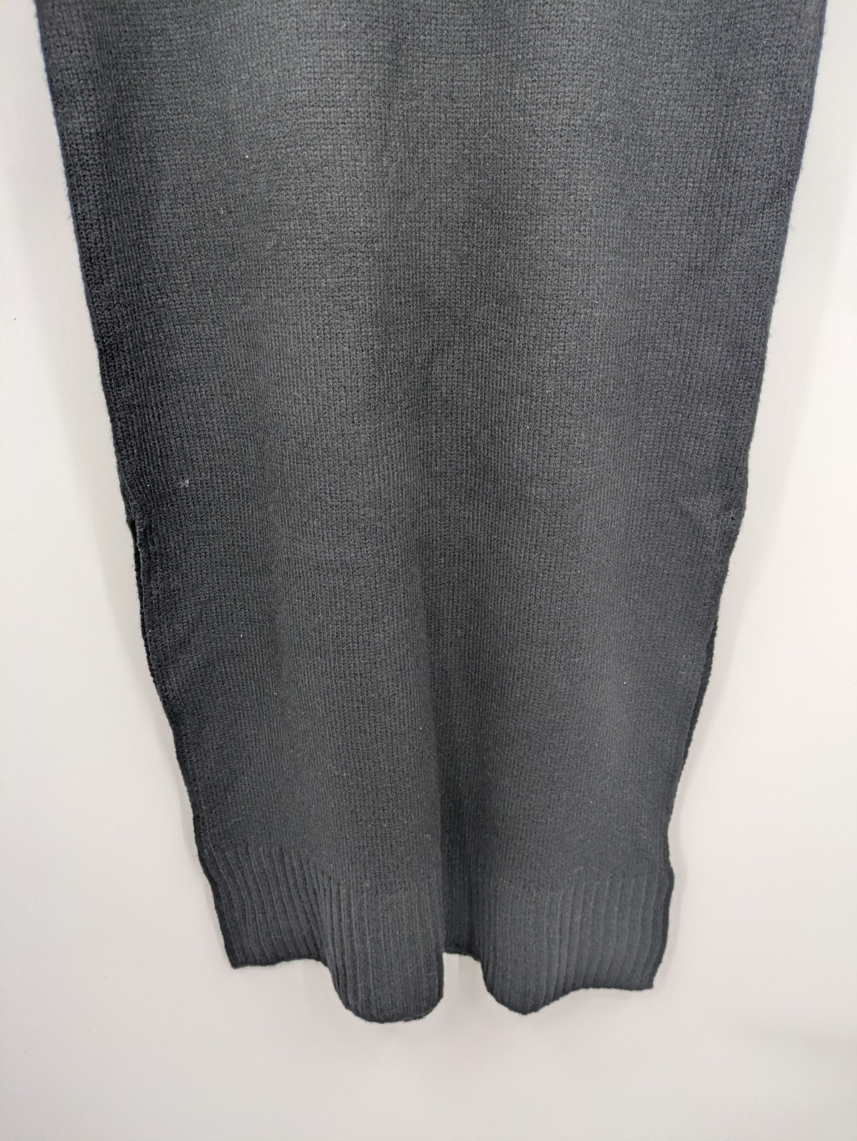 ONLY Damen Strickkleid Pullunder Matilda Gr XS Schwarz Stehkragen Ärmellos image 3