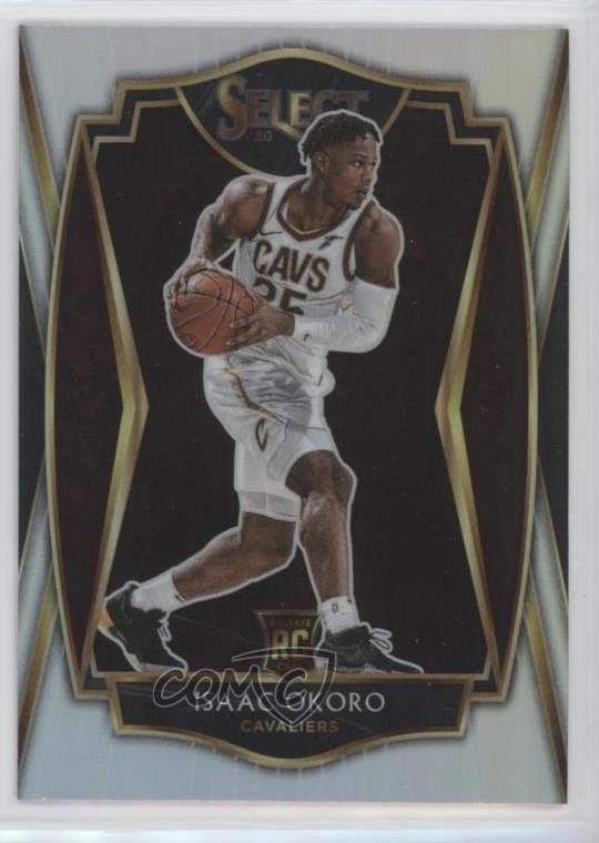 2020-21 Panini Select Premier Level Silver Prizm Isaac Okoro #182 0w27