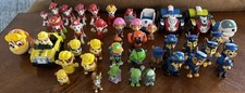 48 Paw Patrol Lot Of Mixed Figures Toys Vehic...