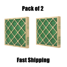 Flanders Nested FiberGlass MERV 1 Air Filter, size 20" x 20" x 1" 8 Filters 