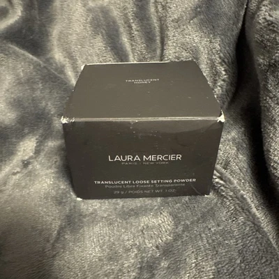 NEW FULL SIZE LAURA MERCIER TRANSLUCENT LOOSE SETTING POWDER - HONEY 1 Oz - Image 1 of 4
